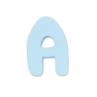 Silicone Dog Charms | Letters & Symbols for Personalized Dog Collars and Leashes - Sky Blue
