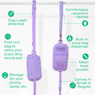 Original Collar + Dog Walk Bag with Leash