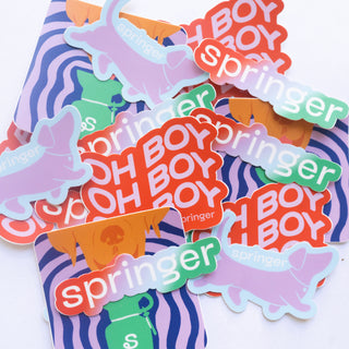 Springer Dog Sticker Pack