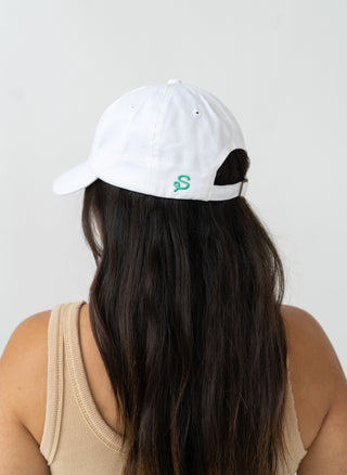 ALWAYS GAME WHITE DAD CAP