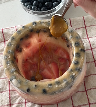 PB & Banana Ice Bowl