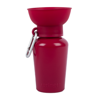 Springer Flip Dog Travel Water Bottle Mulberry