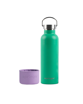 Dog & Me Bottle Springer Green/Lilac