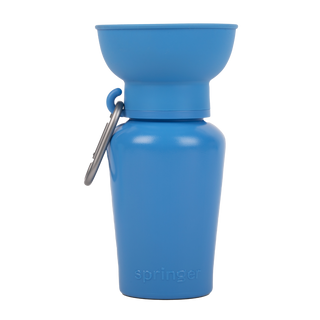 Springer Flip Dog Travel Water Bottle Blueberry