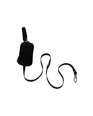 Walk Bag + Dog Leash Black