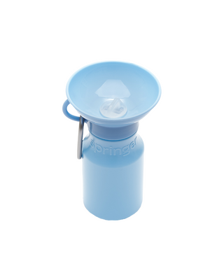 15oz Mini Springer Dog Travel Bottle Sky Blue