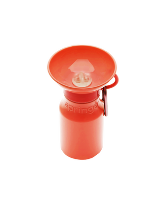 15oz Mini Springer Dog Travel Bottle Poppy