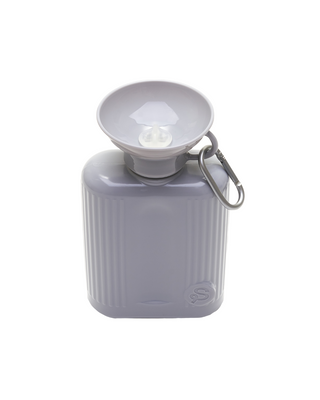 44oz Growler Springer Dog Travel Bottle Grey