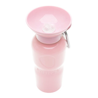 Classic Dog Travel Water Bottle Cotton Candy