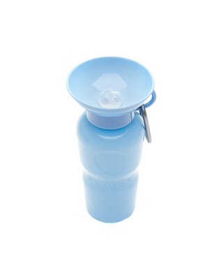 22oz Classic Springer Dog Travel Bottle Sky Blue