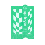 Green Springer checkered dog poop bag roll package