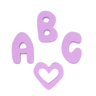 Silicone Dog Charms - Lilac